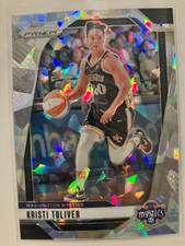 2024-25 Panini Prizm WNBA #12 Kristi Toliver Cracked Ice  Washington Mystics