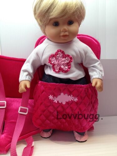 Letto da trasporto rosa per bambino piccolo fino a 16" accessorio bambola FACILE SPEDIZIONE AGGIUNGE! LovvU - Foto 19 di 22