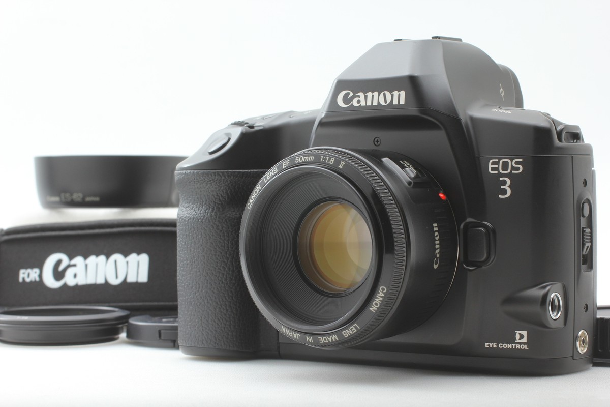 美品Canon EOS 3 + EF 50mm f/1.8 II Canon EF 50mm f/1.8 II Lens for sale online | eBay