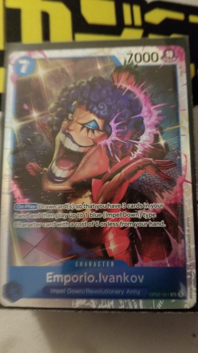 One Piece Card Game Emporio.Ivankov OP02-051 SR NM Paramount War English