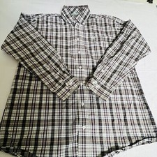 Cinch Shirt Mens Small Long Sleeve Button Western Plaid Multicolor