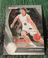 2021 Panini Prizm Draft Picks Basketball Josh Giddey RC Base #17 Thunder ROOKIE
