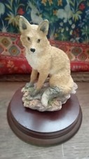 The Leonardo Collection Fox figurine - Nature Studios 1993