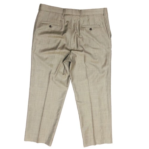 100% Wool Linea Naturale Luxe Flat Front Dress Men’s Pants Sz 36x30 NWOT - Picture 3 of 12
