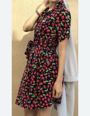 tory burch short printed silk dress Tory Burch Drip Bouquet Silk-Front Polo Dress
