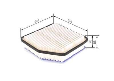 Bosch S0016 Air Filter: Buy Online at Best Price in UAE
