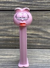 Vintage Pez Dispenser Garfield 1984 Arlene Pink Cat