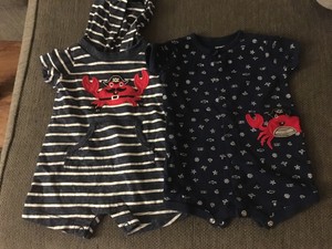 carters rompers boy