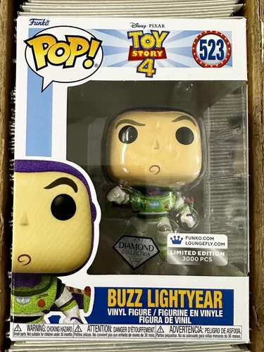 Funko Pop! Disney Buzz Lightyear #523 Pixar Toy Story Diamond LE3000 Exclusive