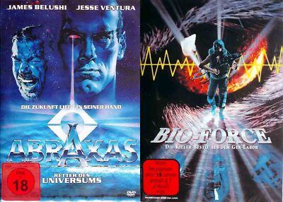 Abraxas - Retter des Universums / Bio-Force (1990/95, DVD)