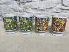 4 Vintage SMUG MUG Mid-Century Modern 60-70's Royal Crown Arnart 44/219