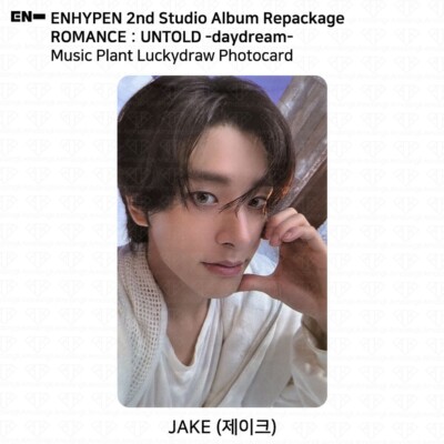 ENHYPEN トレカ ジェイク musicplant daydream ENHYPEN daydream musicplant トレカ ジェイク ENHYPEN Music
