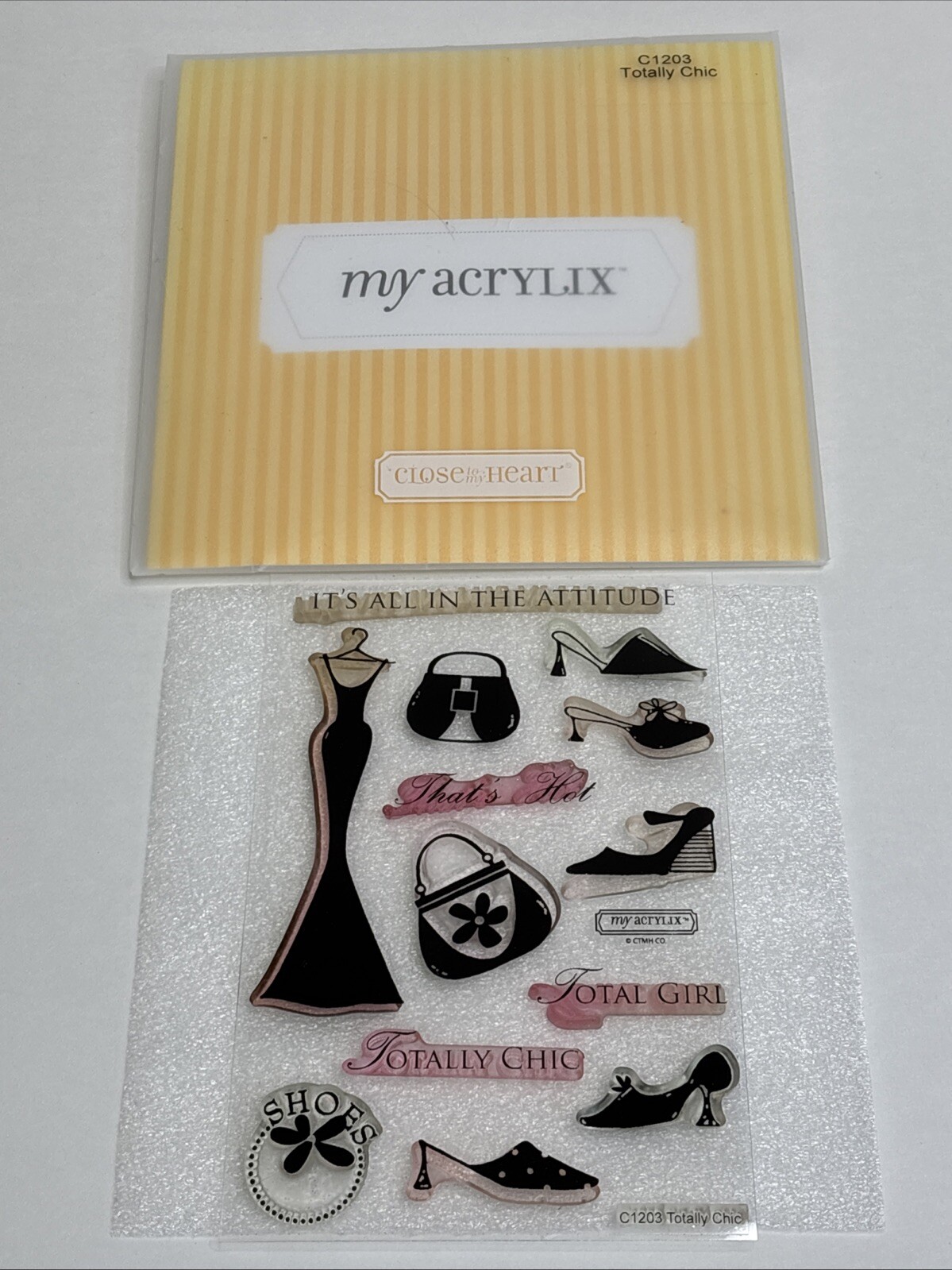 Close To My Heart Stamps My Acrylix Totally Chic