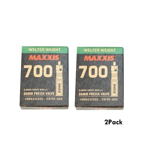 Maxxis Welter Gewicht 700x23-32C 80 mm Presta FV Fahrrad Innenrohr (1er-Pack - 6er-Pack) - Bild 4 von 8