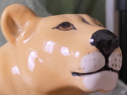 Vintage Porcelain Beswick Lioness Figurine Ornament - Picture 4 of 12