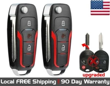 2x New Replacement Key Fob for Select Ford Vehicle 315 MHz
