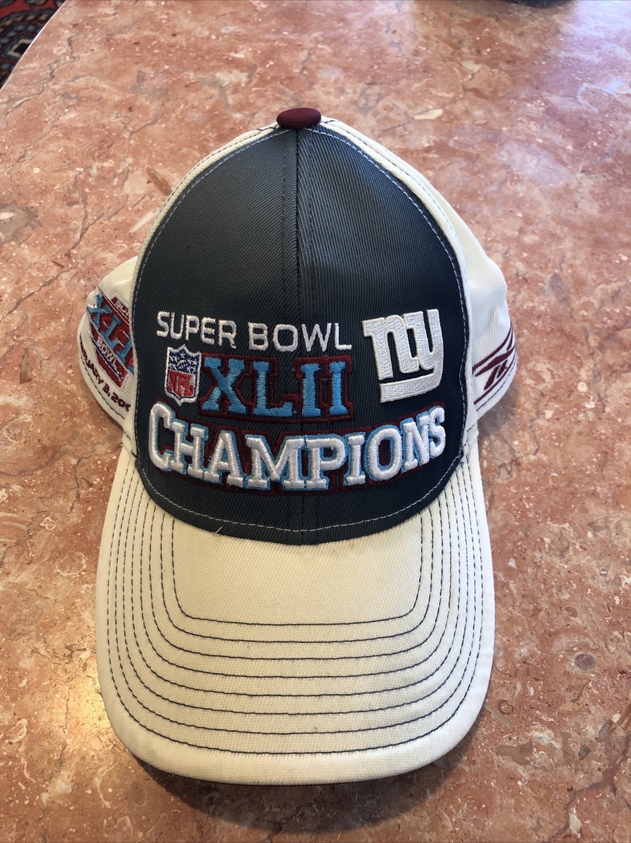 New York NFL authentic Reebok champions Super bowl XLII hat  display picture 3