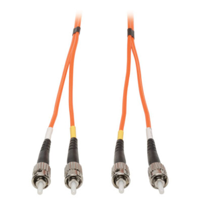 Tripp Lite 100FT ST zu ST Duplex Multimode 62.5/125 Fiber Patch Kabel - Orange