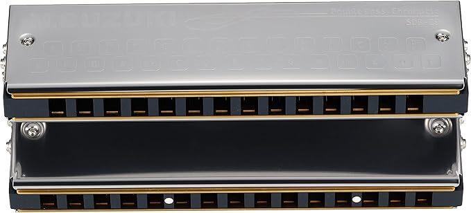 Double bass harmonica SDB-29v2 SUZUKI Silver 2-stage type #E1-e