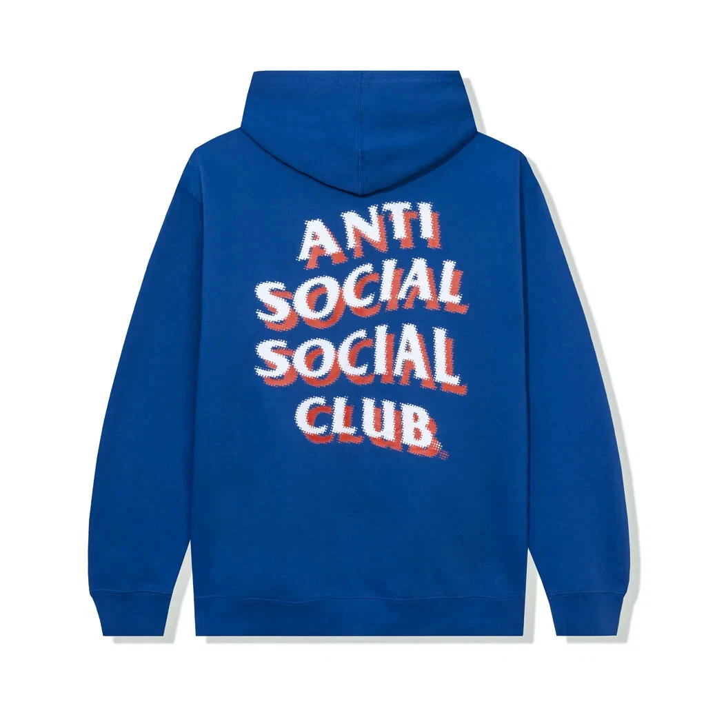 NEW FW22 Anti social social Club Philadelphia Blue Hoodie XL Auth ASSC TS DS