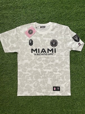 BAPE × INTER MIAMI CF CAMO TEE BAPE x Inter Miami CF Camo Tee Black Men's - FW23 - US
