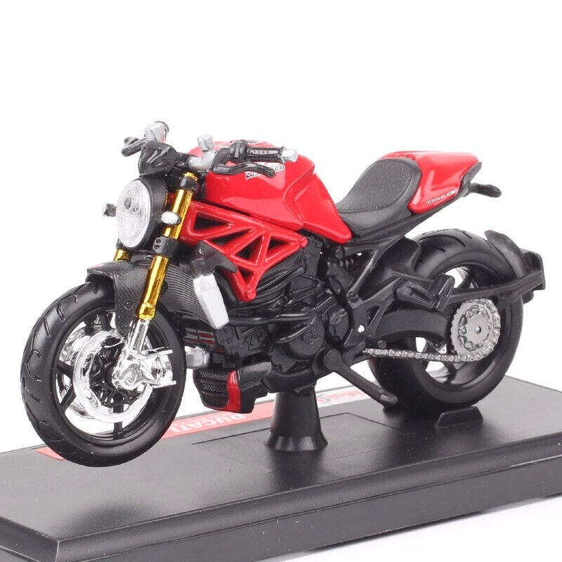 Maisto 1:18 DUCATI Monster 1200S 2014 Modelo de motocicleta Diecast MOTOGP Juguete Nuevo Foto 3 de 4
