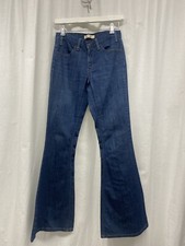 VINTAGE LEVI'S 1970'S WOMEN'S BELL LIGHTWEIGHT DENIM BEAUTIFUL COLOR