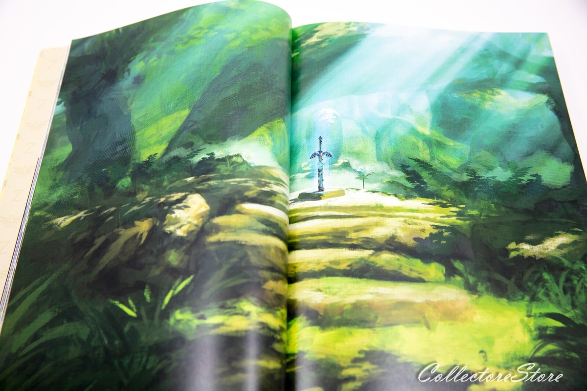 The Legend of Zelda Breath of the Wild Master Works Art Book