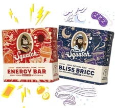 Dr Squatch Energy Bar & Bliss Briccs Set  RARE AND MINT CONDITION 🔥 
