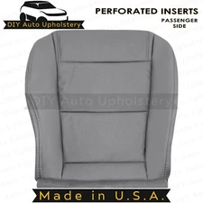 2001-2006 For Acura MDX Passenger Bottom Leather Seat Cover Gray