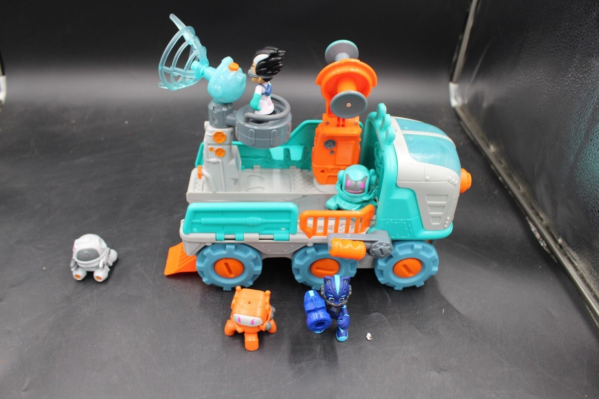 PJ MASKS ROMEO BOT BUILDER PRESCHOOL TOY IN PLAY VEHICLE