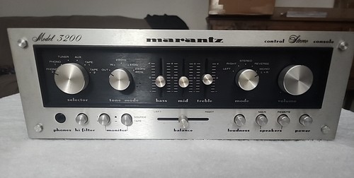 Is Marantz Model 3200 Pre-Amp worth a restoration