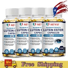 Eye Vitamins with Lutein   Zeaxanthin 1400mg Premium Eye Protection Formula 120