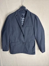 INC International Concepts Men’s Large L Sport Coat Denim type Two Button Cotton