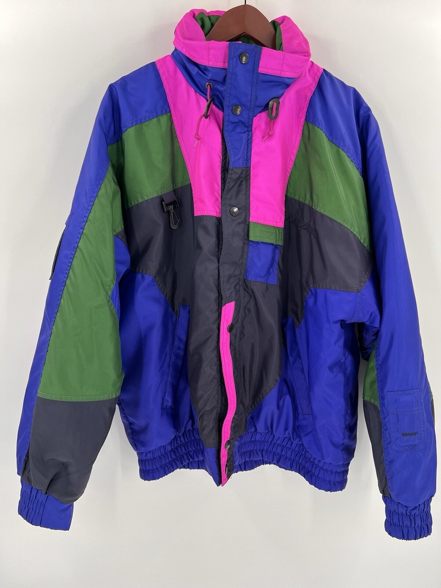 Vintage Nevica Classic Recco F S 12.9 Avalanche Reflector Neon