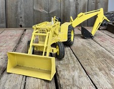 "Camión de juguete tractor retroexcavadora Ford 7500 1978 ERLT diecast modelo 30"""