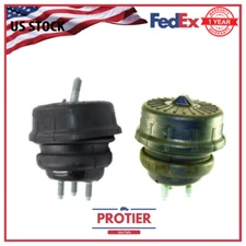 Front L & R Motor Mount 2PCS Set Fit 2010-2012 Hyundai Genesis Coupe 2.0L Turbo