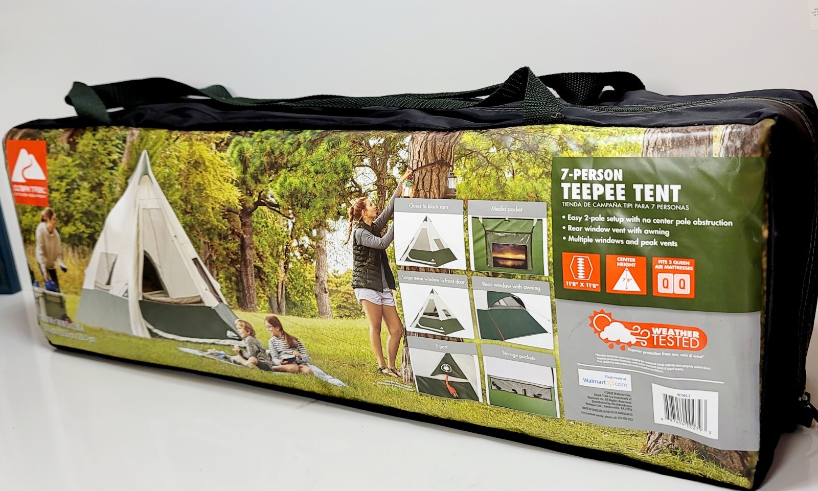 Ozark Trail 7-Person Camping Teepee 