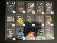 POKEMON CARDS ( BLACK FOIL CARDS ) EX, V, VMA...