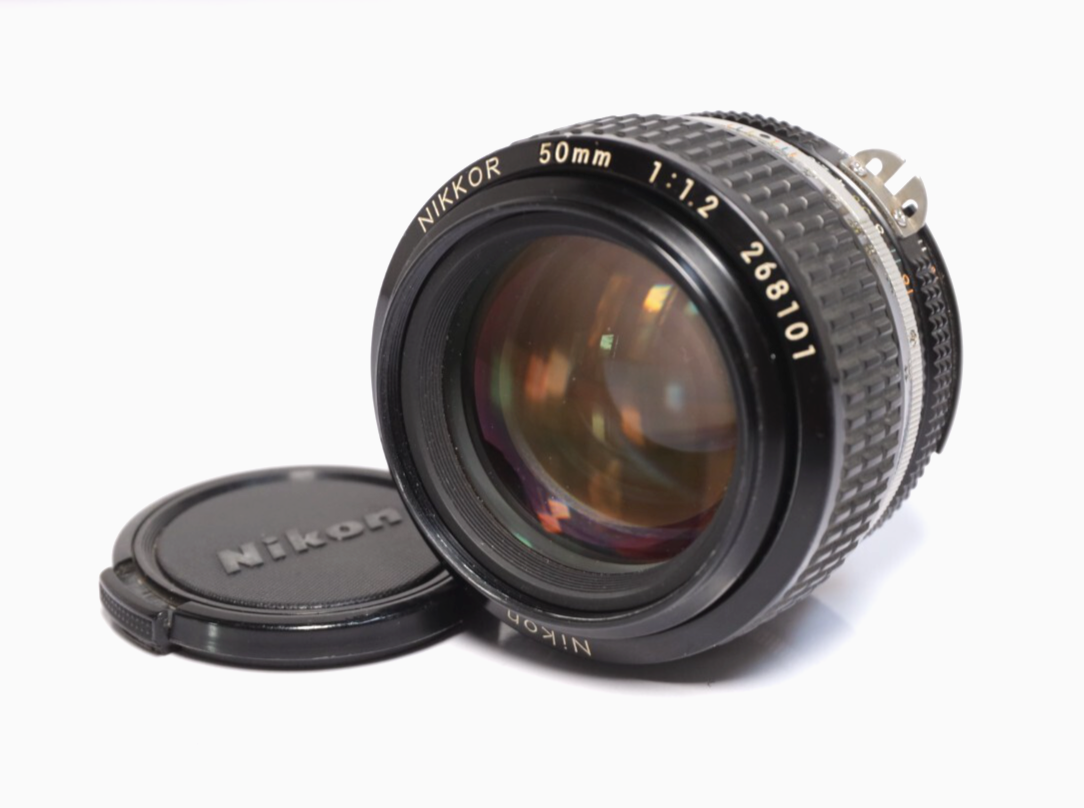 Nikon AIS Nikkor 50mm F1.2 Manual Focus Lens for F3 FM3A Cameras