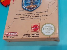 Faxanadu Nintendo Nes Nuovo Sigillato Mattel Versione Italiana Originale 100%