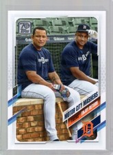 2021 Topps #152 Motor City Mashers Miguel Cabrera Jonathan Schoop