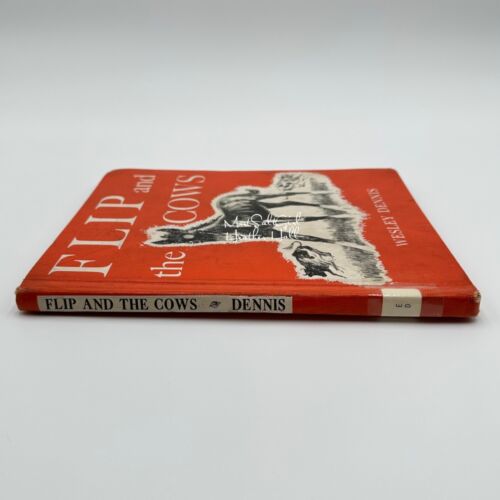 Flip and the Cows Written & Illustrated by Wesley Dennis 1955 Vintage Hardcover - Picture 2 of 10