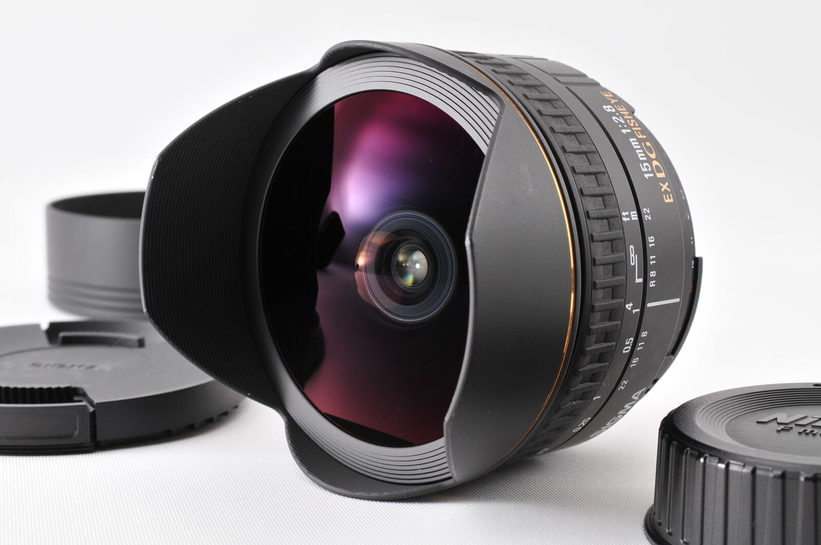 Top MINT] Sigma AF Fisheye 15mm F2.8 EX DG Lens Ultra Wide for
