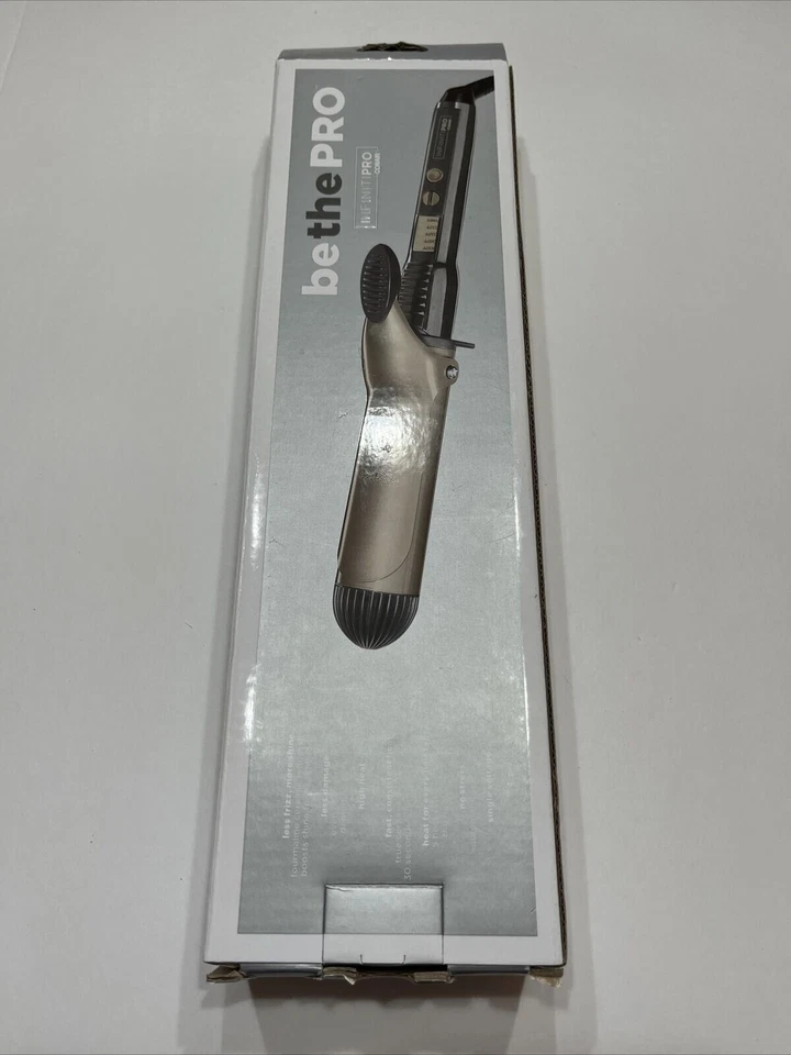 Rizador de cerámica turmalina Conair Infiniti Pro 1 1/2" ondas suaves NUEVO abierto Foto 3 de 4