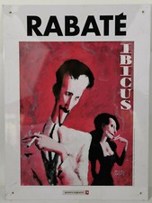 RARE PLAQUE PUBLICITAIRE PLV