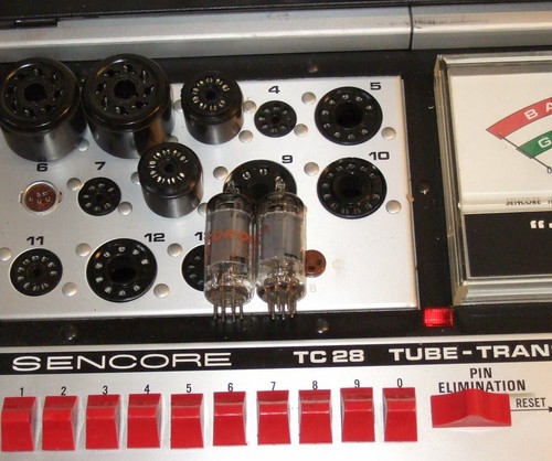 2 Motorola 6BJ6 Seeburg Jukebox amp tubes USA Sencore tested - Picture 1 of 2