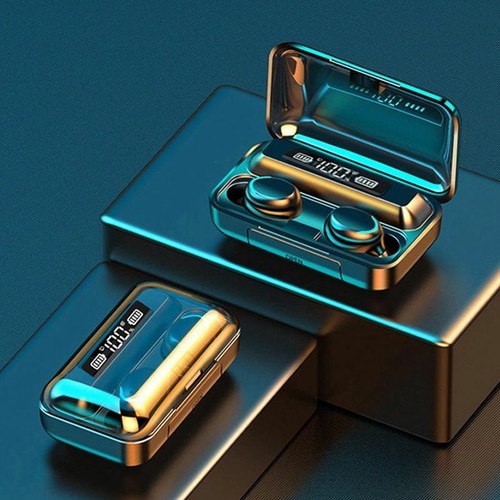 Bluetooth Earbuds for iPhone Samsung Android Wireless Headset Waterproof IPX7 - Picture 8 of 10