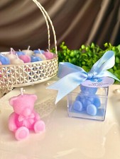 Bear Candle, Baby Shower Candle, Baby Shower Guest Favors, New Born Gift, We Can