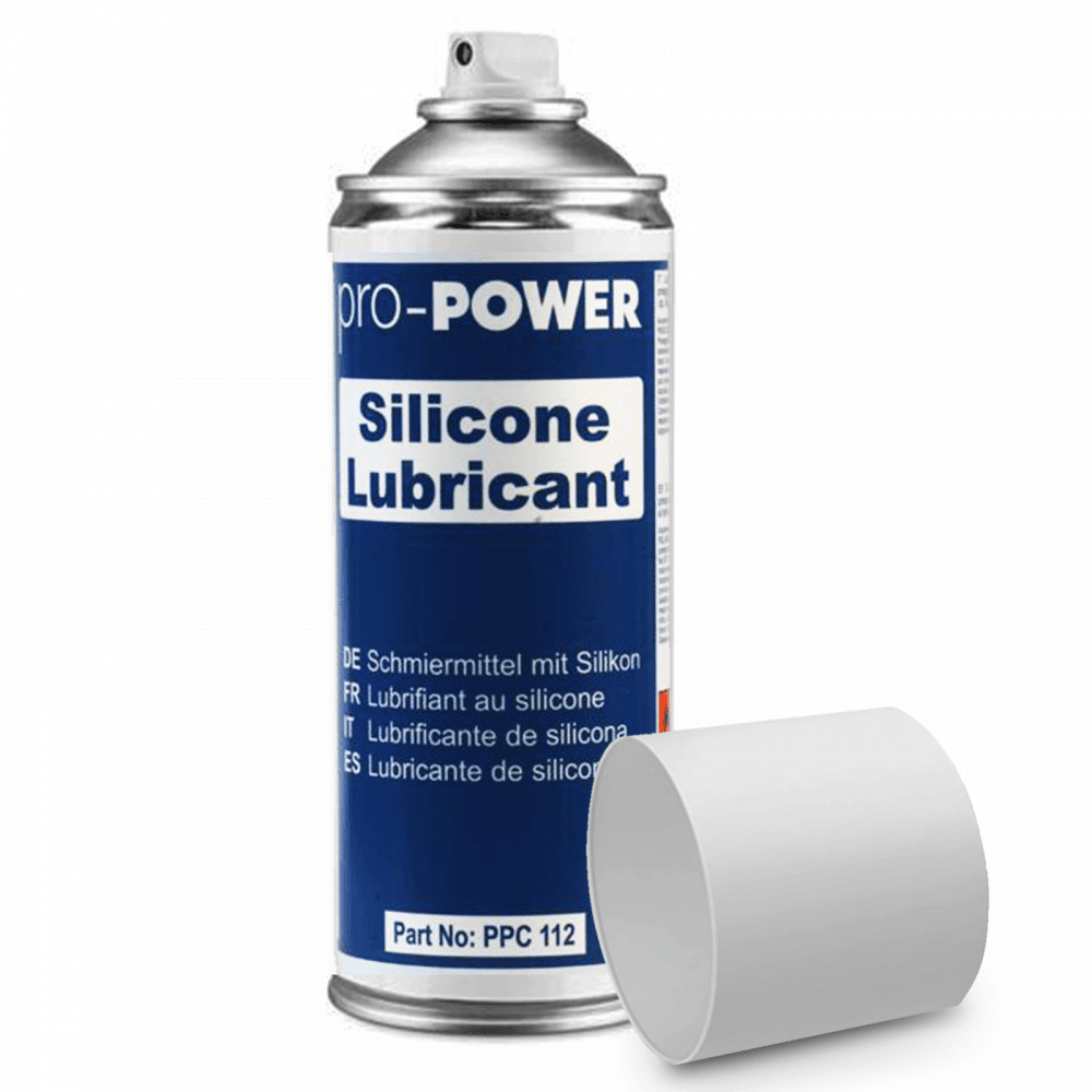 Silicone Lubricant 400ml Aerosol Spray Canister Disperses Protective Cover